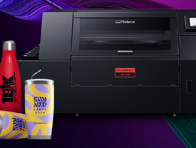 Roland DG Expands Direct-to-Object Line with VersaObject IO-300 Flatbed and RC-300 Cylindrical
