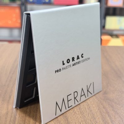 LORAC Pro MERAKI Black Folding Palette Display Box With Transparent Window